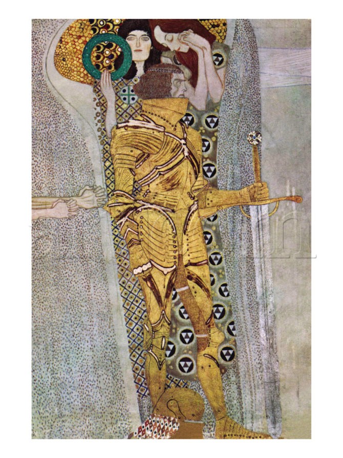 The Beethoven Frieze 2 - Gustav Klimt Paintings